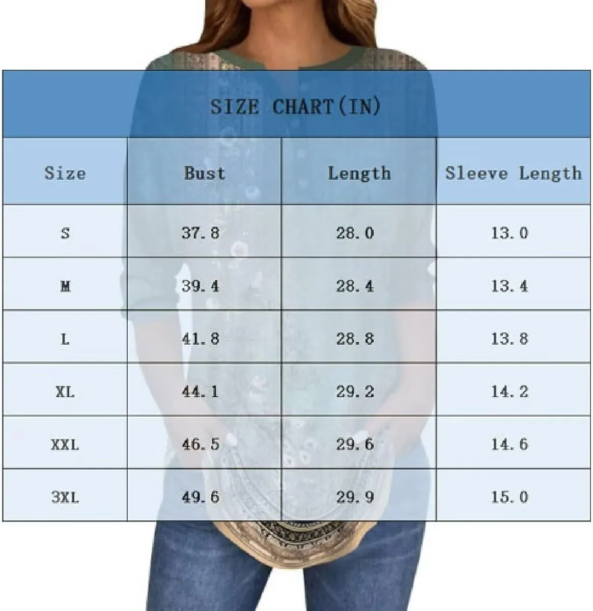 3/4 Length Sleeve Womens Tops 2025 Floral Button Up V Neck Spring Hippie Top Loose Fit Western Boho Shirts