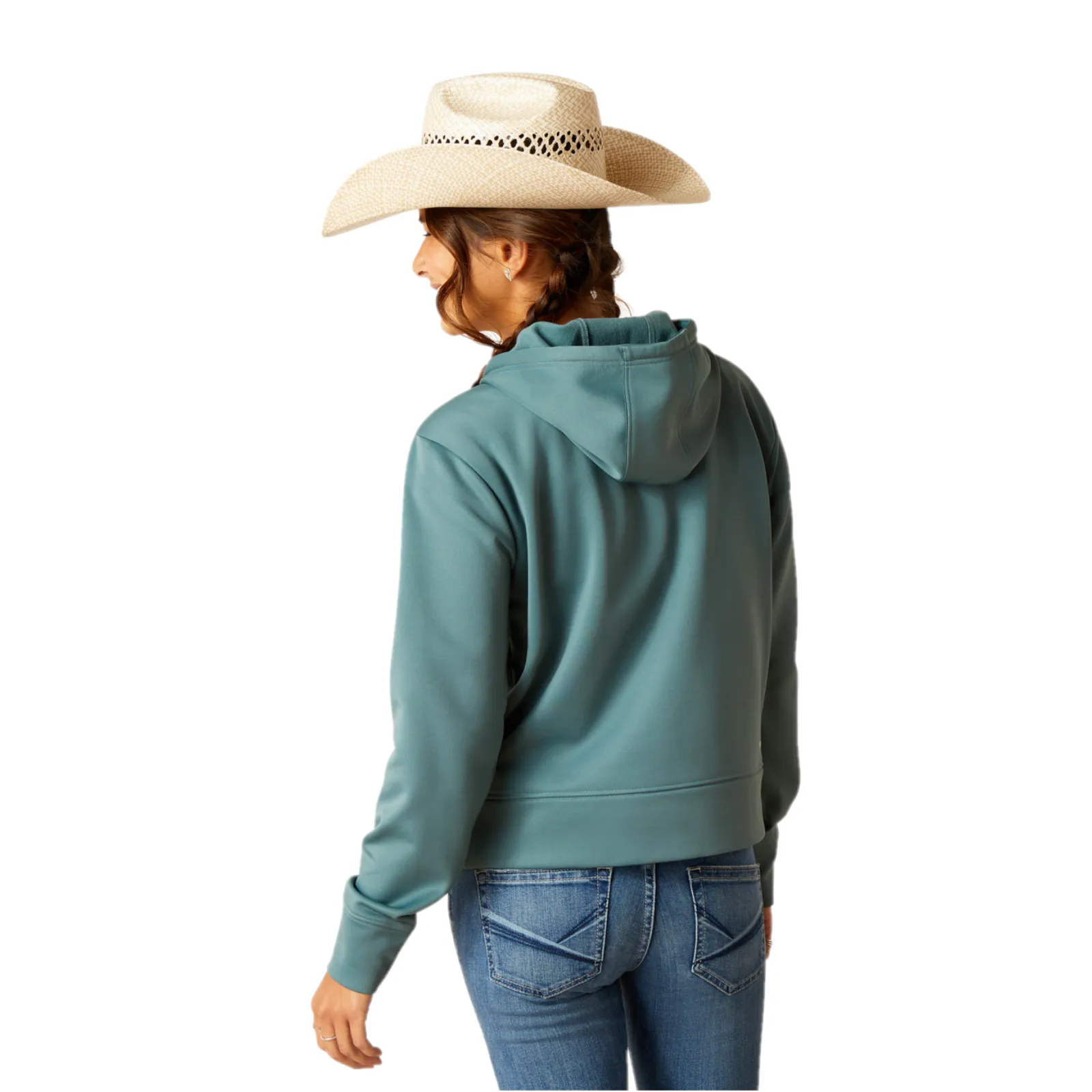 Ariat Ladies TEK 1/2 Zip North Atlantic Hoodie 10049034