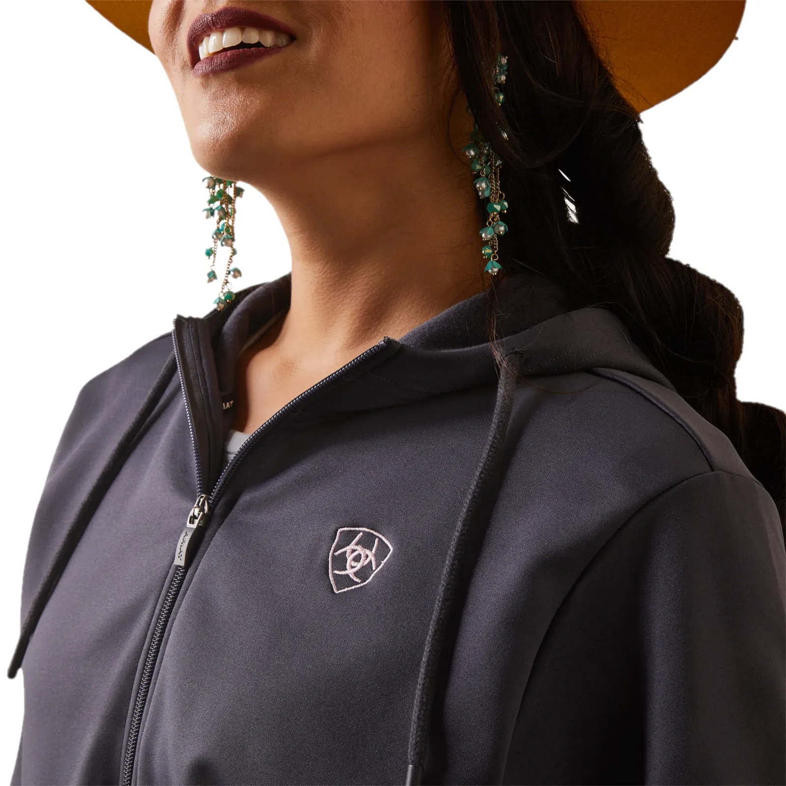 Ariat® Ladies Tek 1/2 Zip Periscope Hoodie 10043449