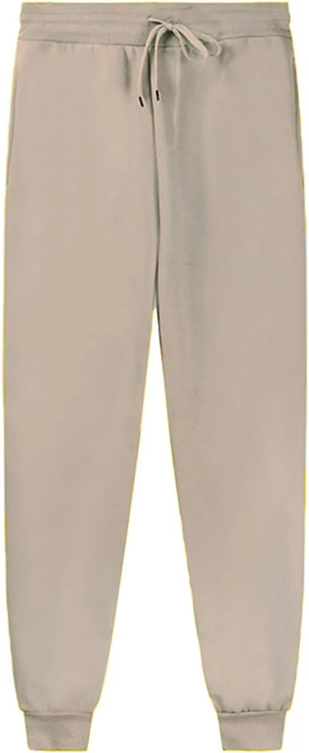 Aymnlox Mens Sweatpants Casual Jogging Pants for Men with Pockets Drawstring Athletic Workout Trousers Hiking Tapered Joggers