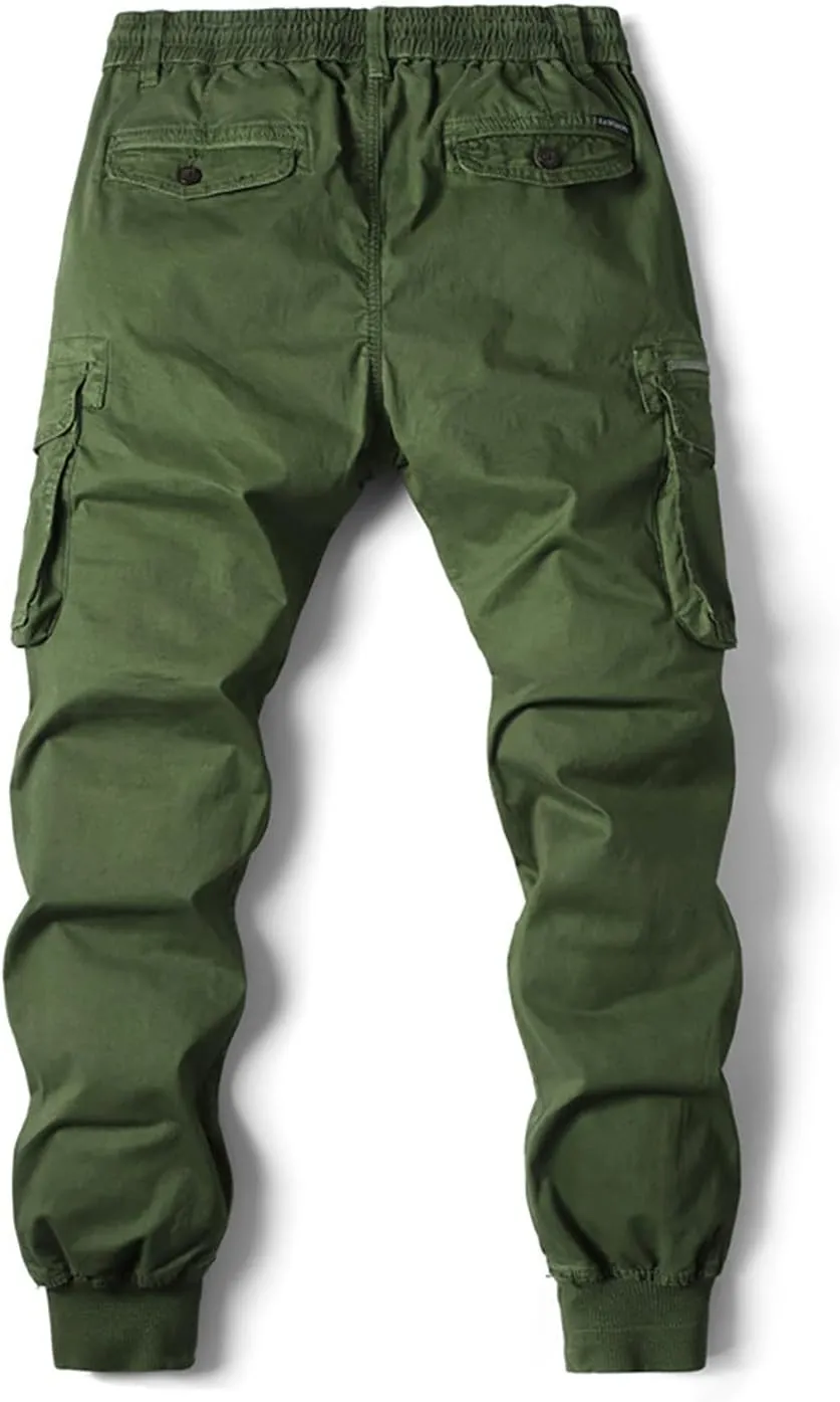 Cargo Pants for Men Chino Combat Sweatpants Mens Hiking Sports Tapered Joggers Manly Tactical Pants Multic Pockets