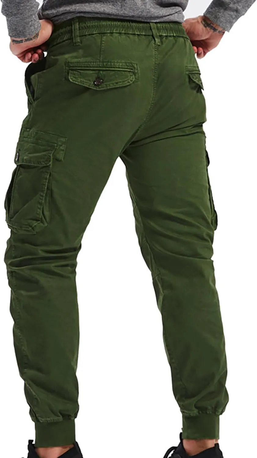 Cargo Pants for Men Chino Combat Sweatpants Mens Hiking Sports Tapered Joggers Manly Tactical Pants Multic Pockets