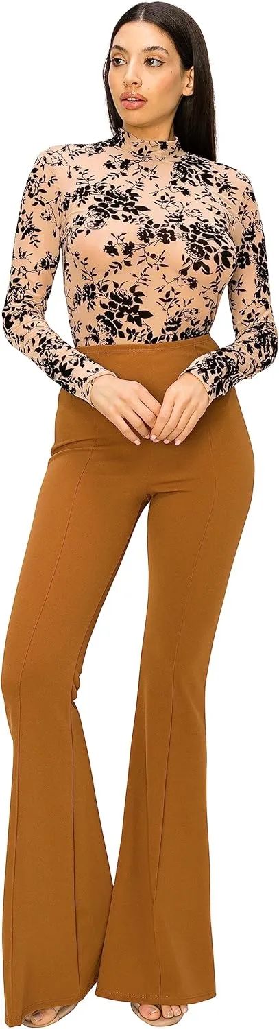 Cemi Ceri Women's High Waist Flare Pants