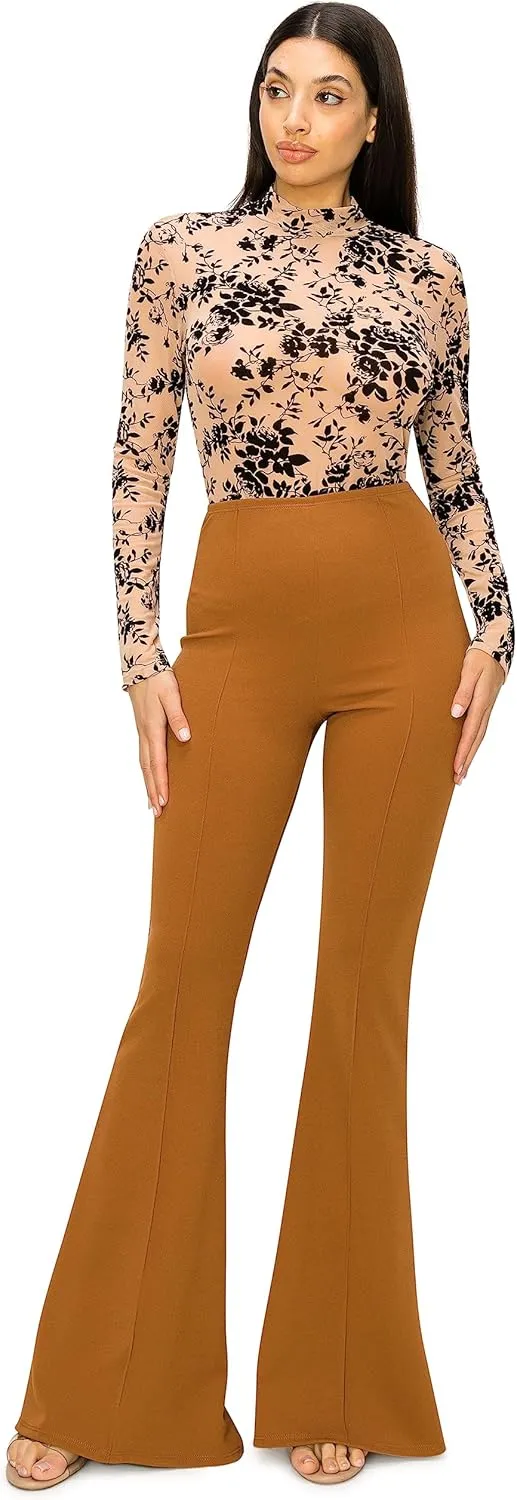 Cemi Ceri Women's High Waist Flare Pants