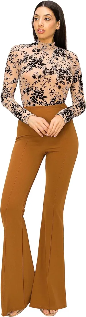 Cemi Ceri Women's High Waist Flare Pants