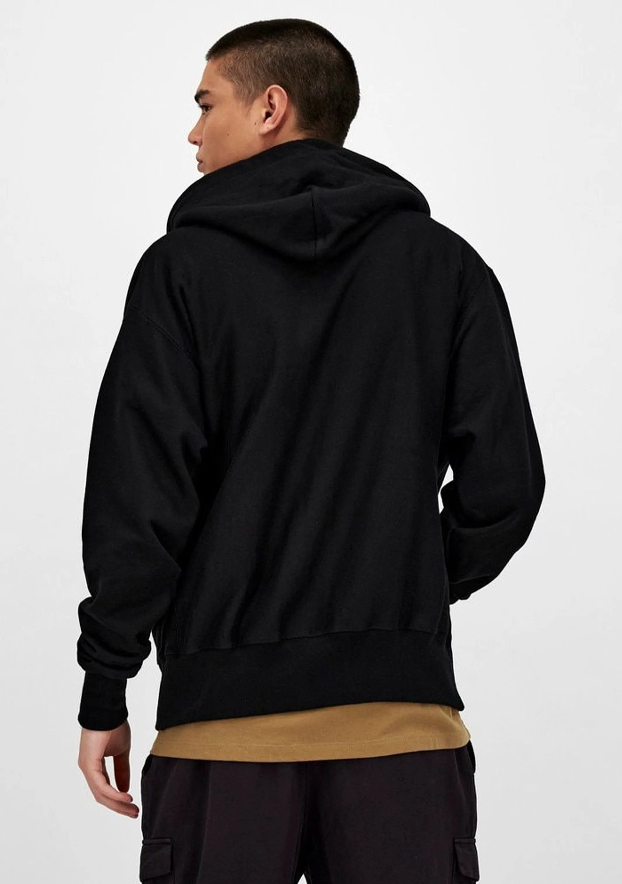 Champion Mens Fleece Zip Hoodie <br> AVXLA1 BLK