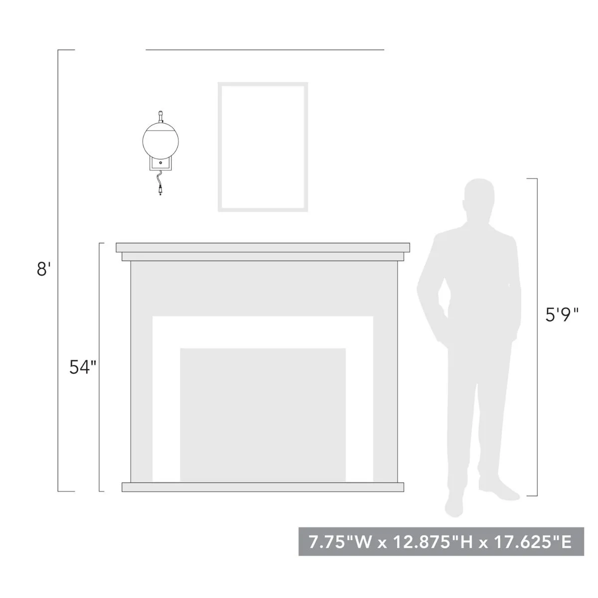 Glenn 13 in. Articulating Wall Sconce Matte Black Finish