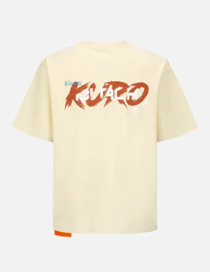 KURO BLACK Logo Print T-shirt