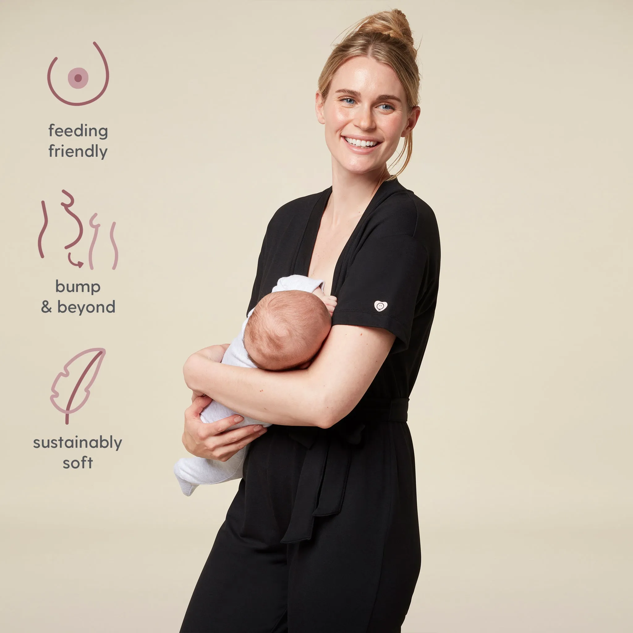 Maternity & Nursing Jumpsuit