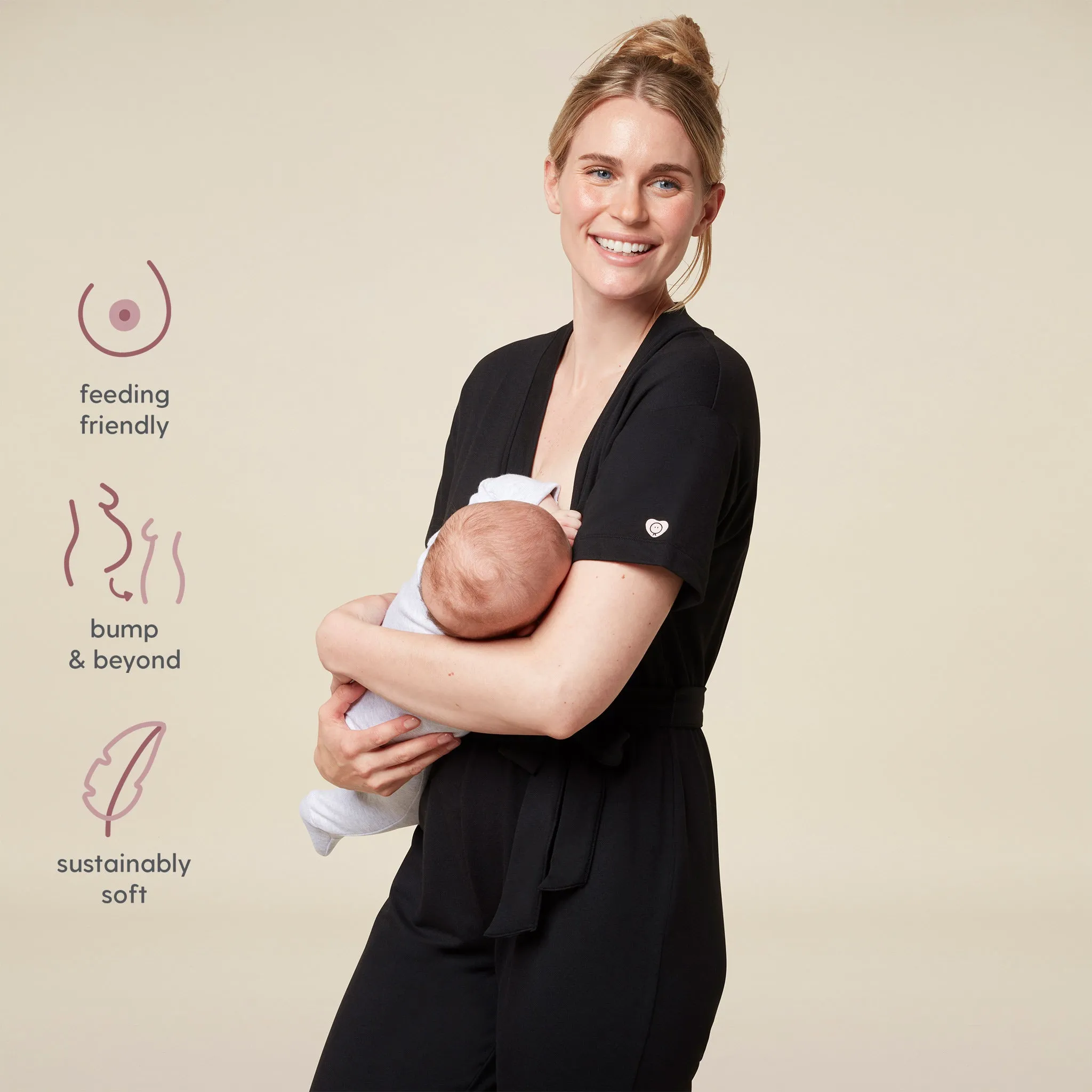 Maternity & Nursing Jumpsuit