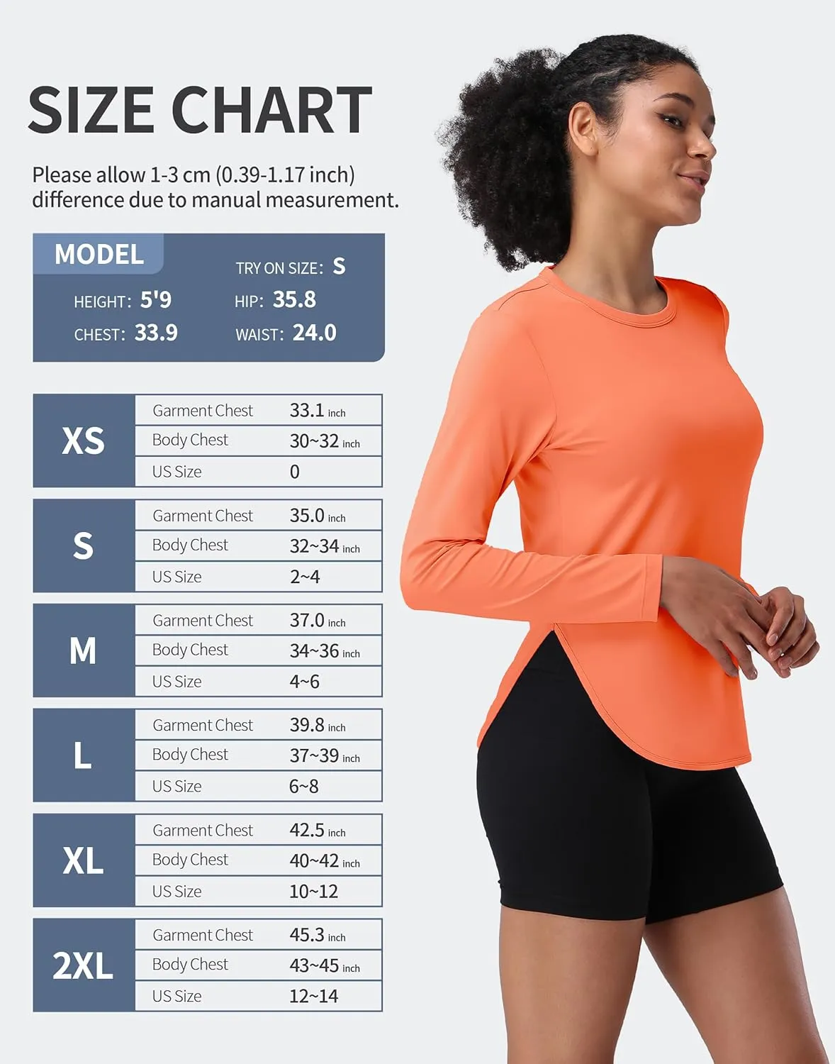 Pioneer Camp Women's Sun Shirts Long Sleeve SPF UPF 50  UV Protection Tops Lightweight Quick Dry for Hiking Running Workout