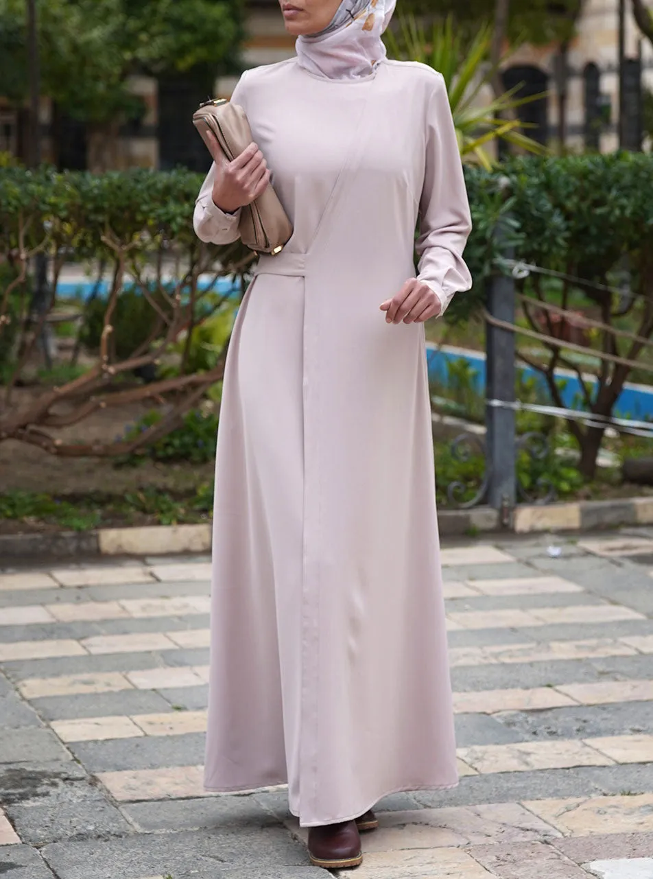 Rear Tied Crossover Abaya