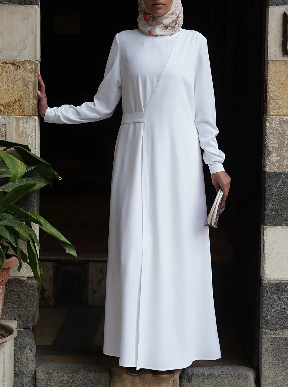 Rear Tied Crossover Abaya