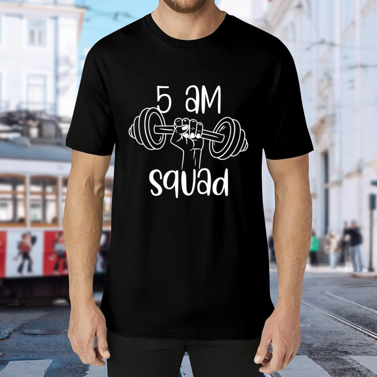 Retro Funny Gym Workout Quote Graphic Unisex T-Shirt for Men or Women Dad Mom