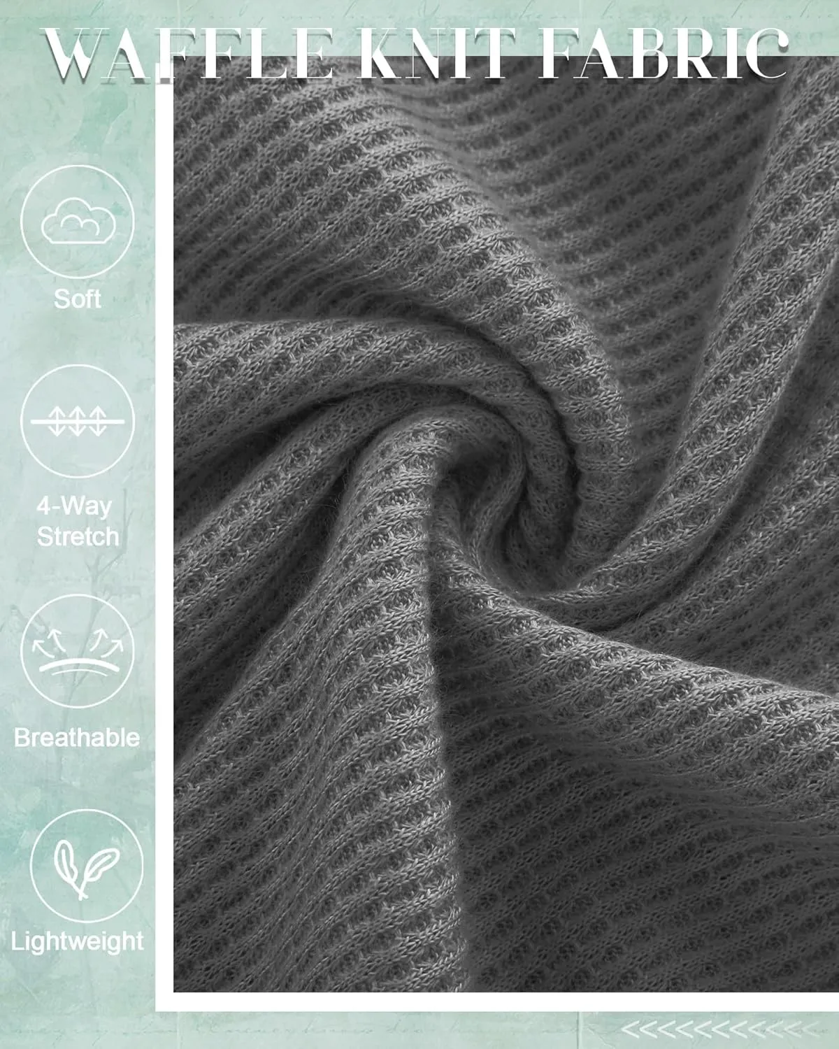 Riyiper 3 Pack Women's Waffle Knit Tunic Tank Tops Scoop Neck Loose Fit Sleeveless Shirts Summer 2025 Beach Vacation Clothes