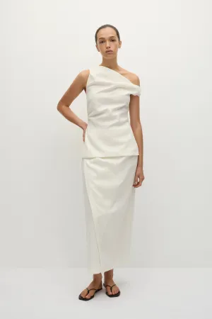 Suis Skirt White