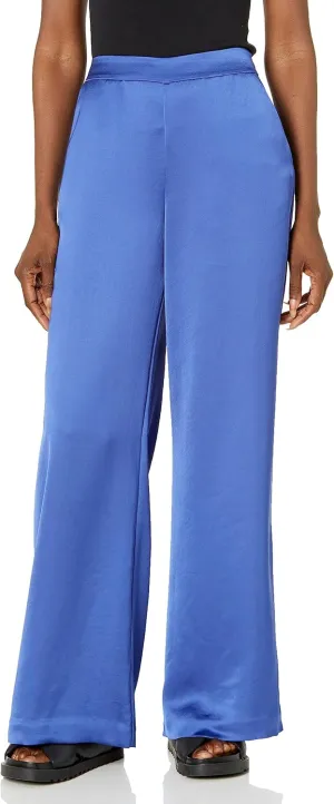 Trina Turk Women's Wide Leg Satin Pants
