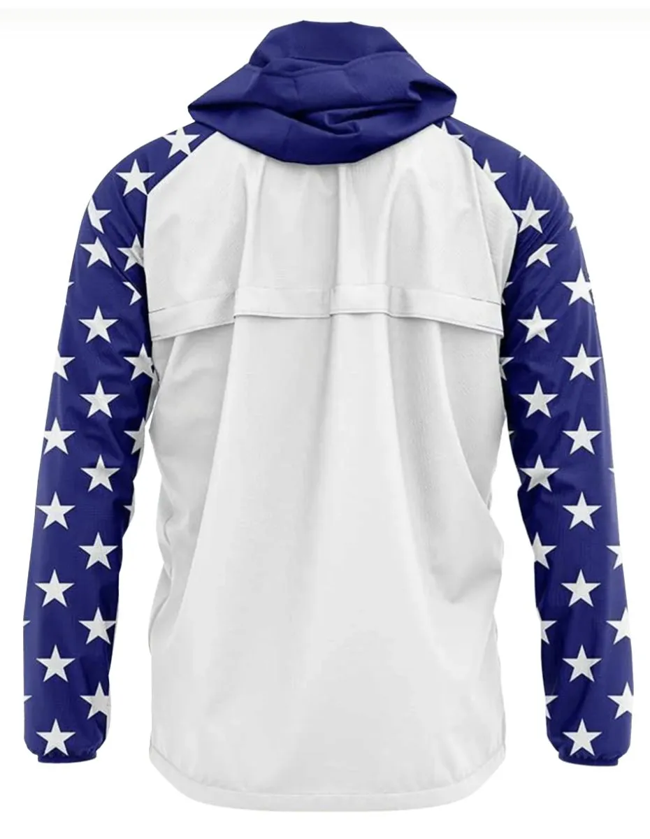 USA Flag - Rain Jacket