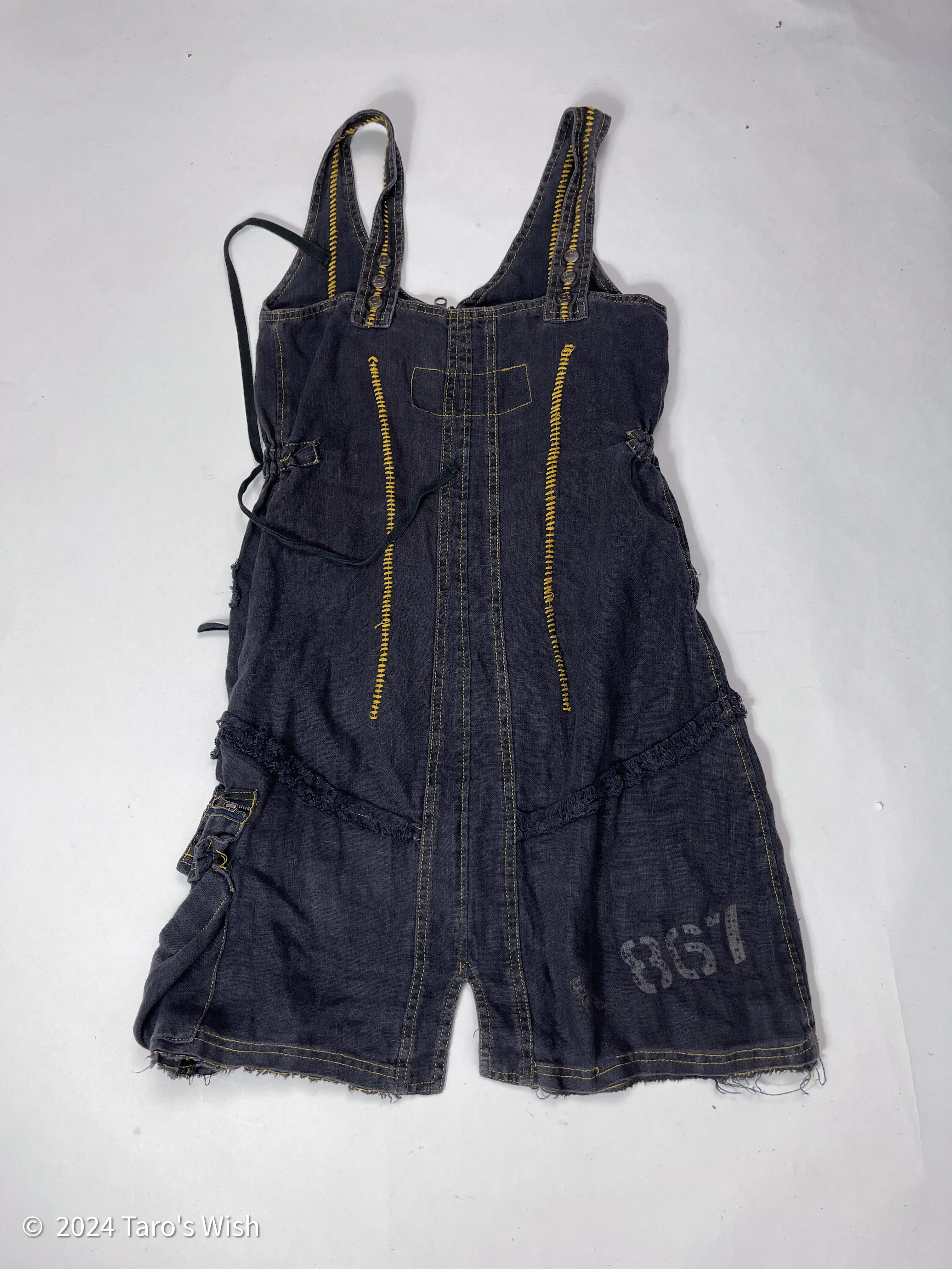   utility ruched zip up dress