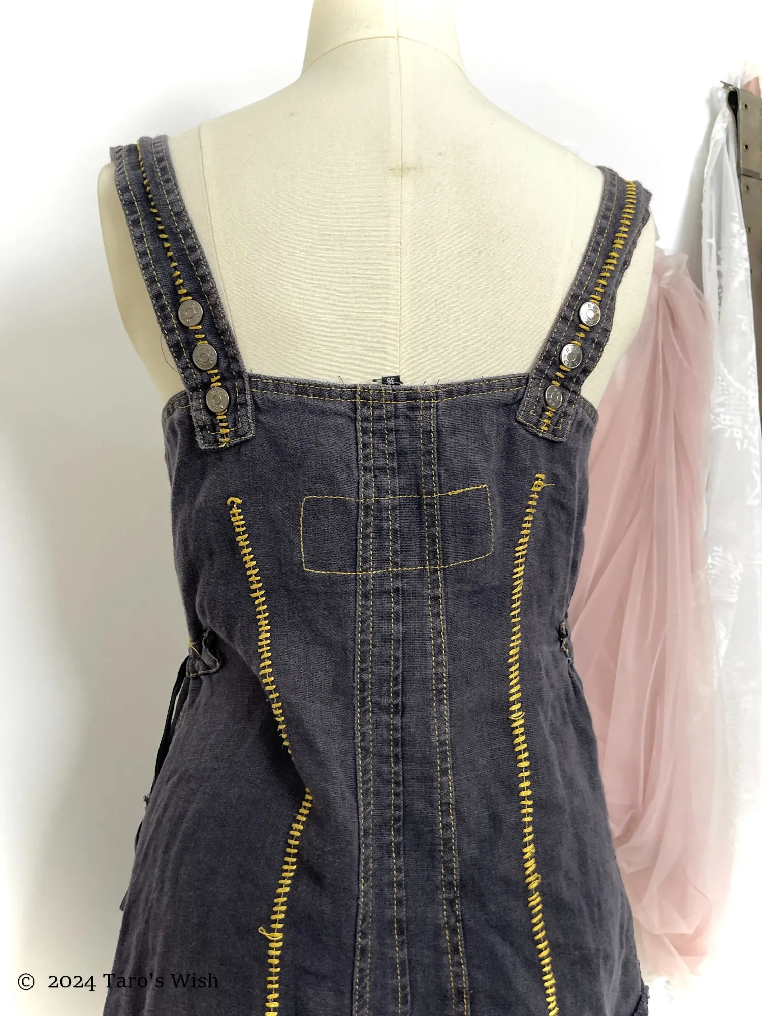   utility ruched zip up dress