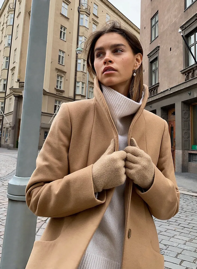 Women Wool Long Coat