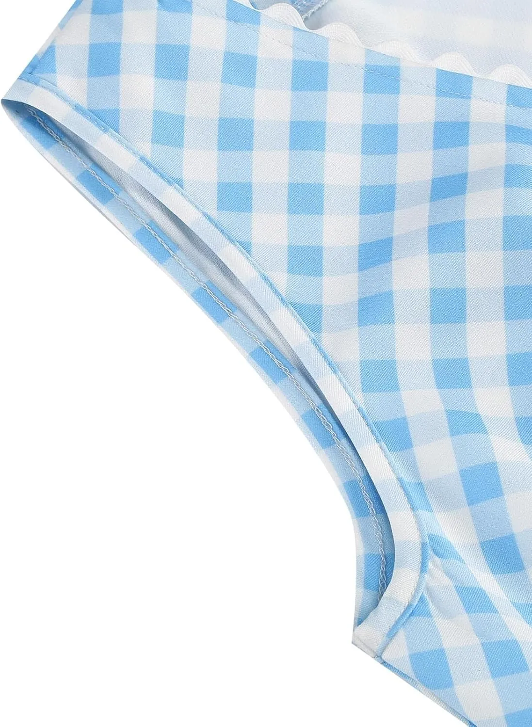 Women's 1950s Vintage Plaid Tank Dress Casual V Neck Hepburn Swing Prom Party Midi Dresses Wedding Guest Outfits